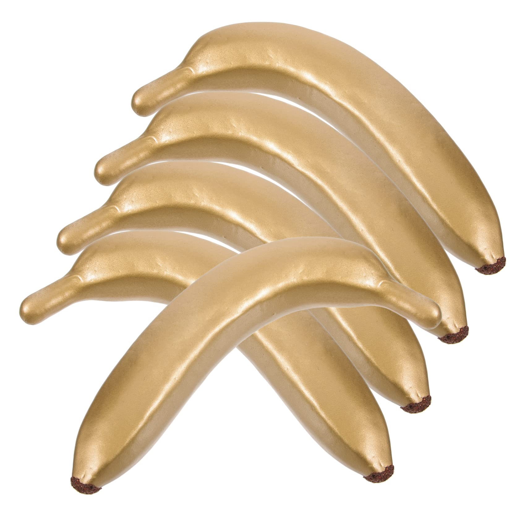 PRETYZOOM 25pièces Faux Bananes Décoratives Mousse Décoration De Fête Accessoires De Photographie Et Décor De Cuisine Lifelike