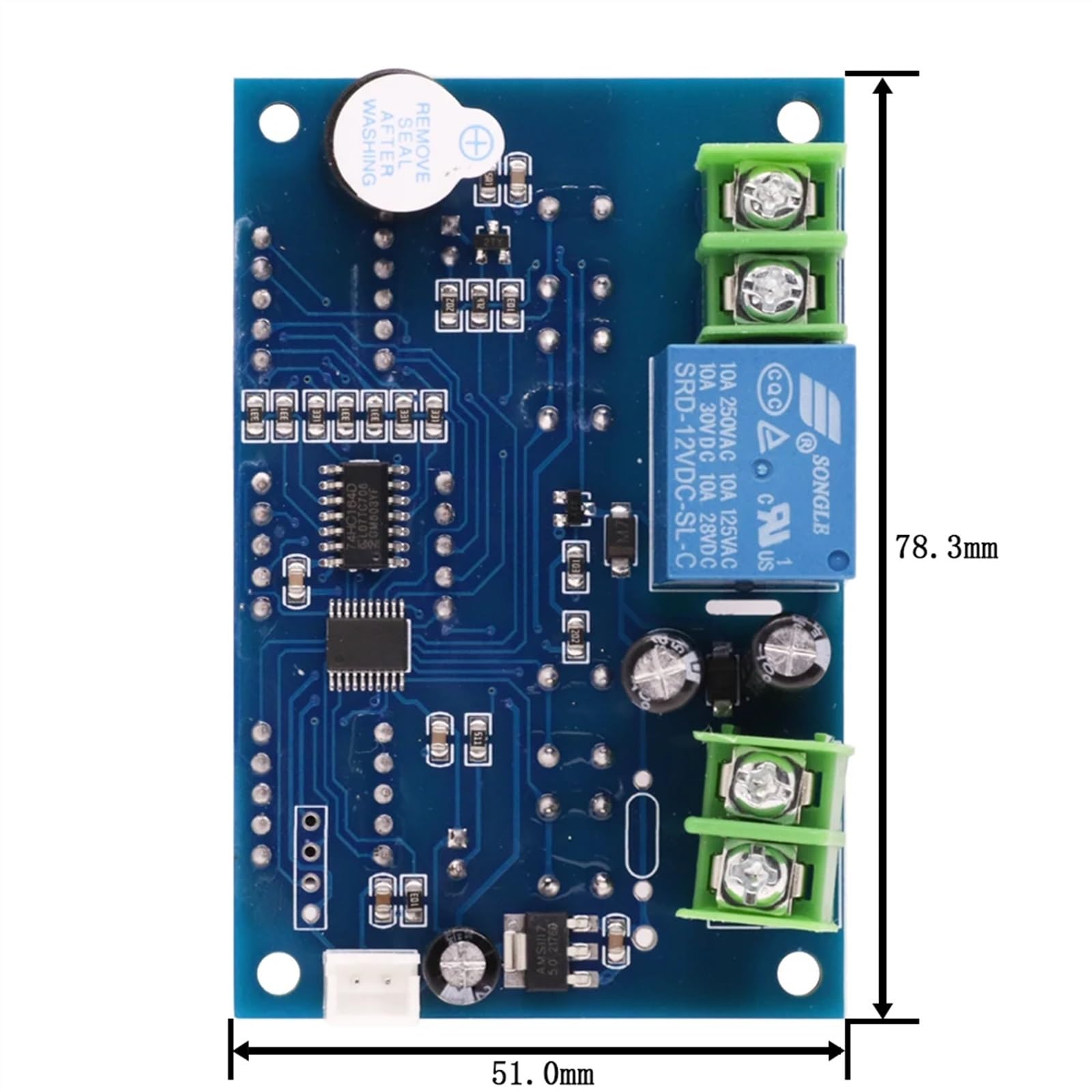 W1401 DC 12V 10A Digitalanzeige Thermostat Temperaturregler Thermostatregler mit NTC-Sensorrelais 220V