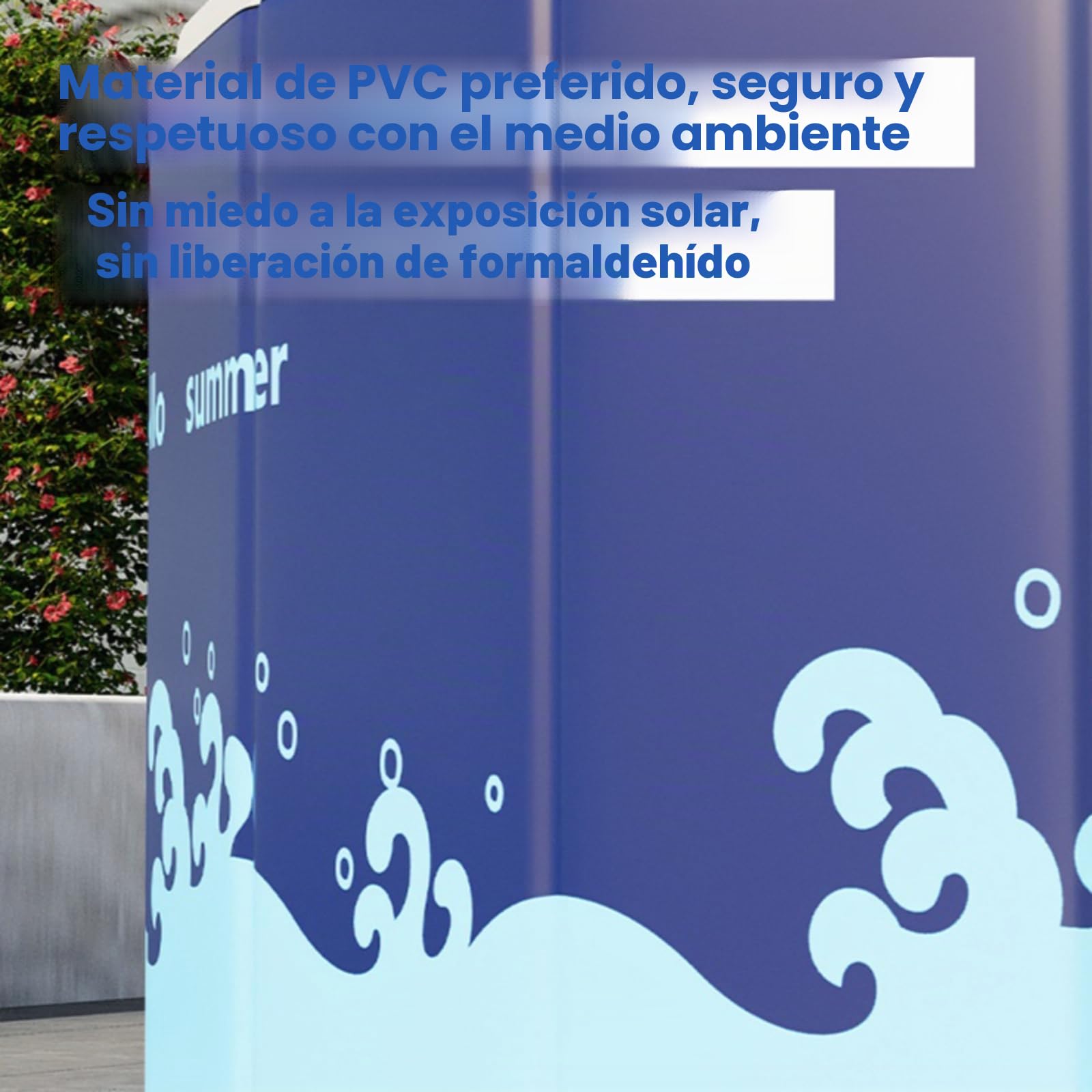 Piscina Plegable Sin Hinchado para Niños y Perros Grandes - PVC 5-Capas Ultra-Resistente, No Inflable/Sin Montaje, Fácil Limpiar y Almacenar para Jardín/Patio (Naranja, 90 * 48cm)