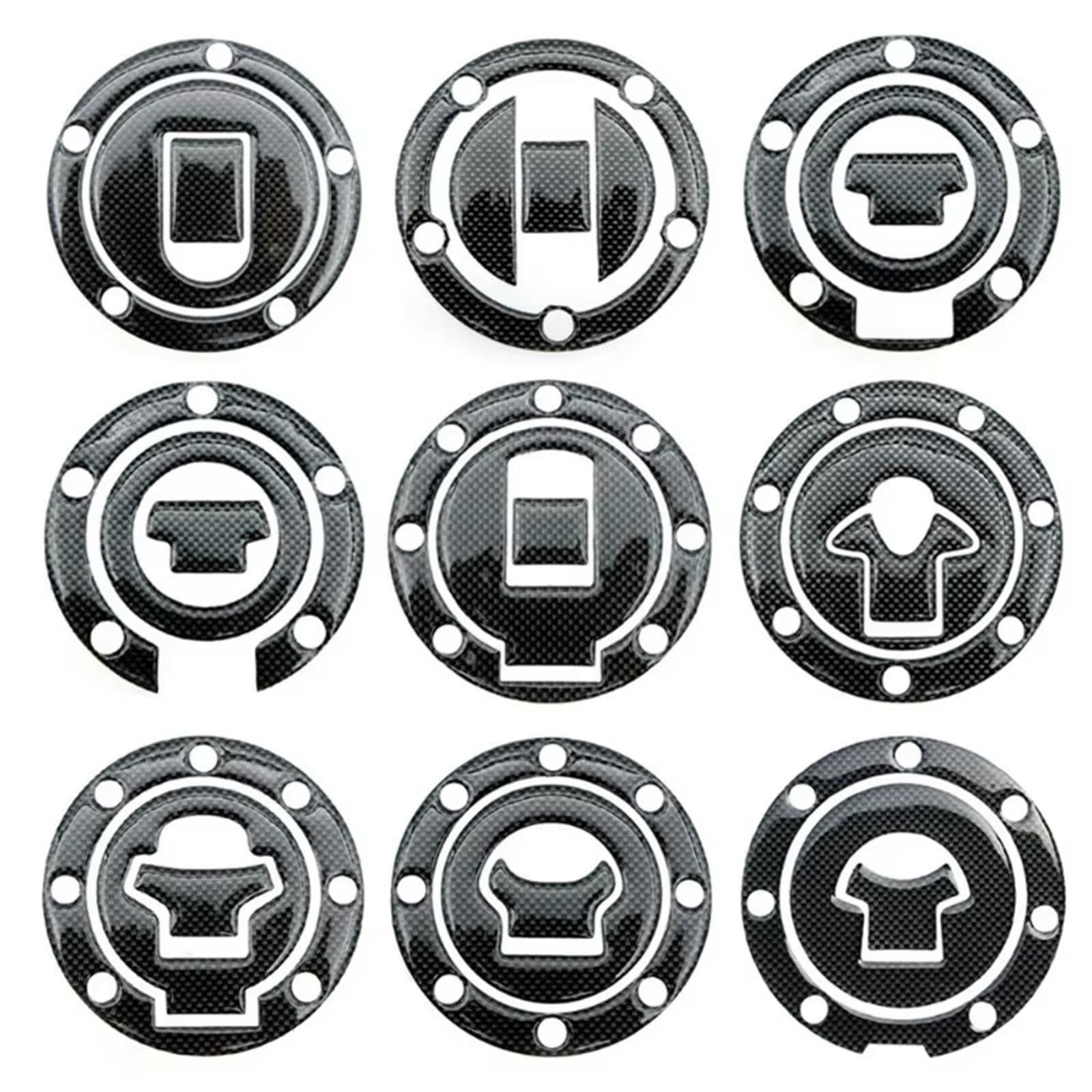 Motorrad-Tankdeckel-Schutzaufkleber Für