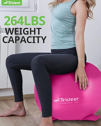 Miniatura 21 de Trideer - Sillas flexibles para aula de primaria, estilo pelota de yoga, tambaleantes, suministro escolar para niños sensoriales, sillas de