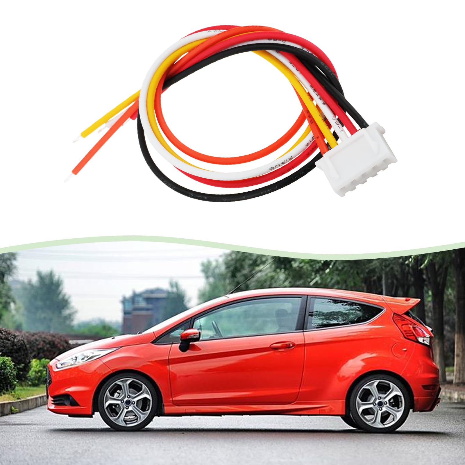 1 Conector de Entrada de Alto Nivel para Altavoz de Coche 5 Pines JST 2,54 Mm 22 AWG Compatible con JL Audio JX250 JX360 JX400 JX500 JX1000 20 Cm