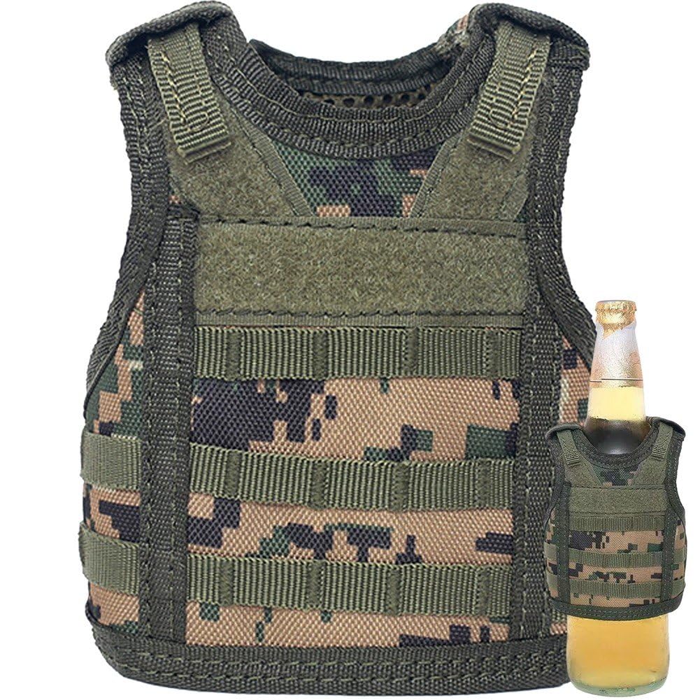 Chaleco Enfriador De Cerveza Molle, Chaleco Ajustable para Botellas De Bebidas, Soporte Enfriador De Bebidas para Latas O Botellas, Decoración — view 8