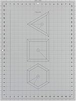 Vista 2 de Fiskars Crafts - Alfombrilla de corte para bricolaje, 18 x 24 pulgadas, gris