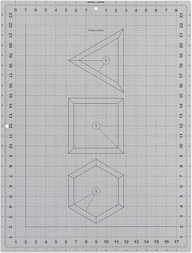 Vista 17 de Fiskars Tapete de corte, giratorio, autocicatrizable Gris