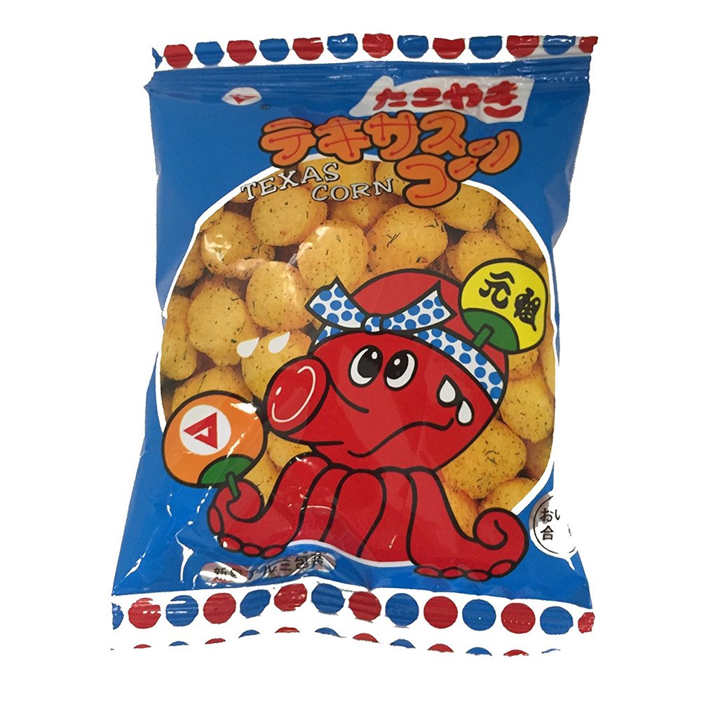 Texas Corn Takoyaki Sauce Taste 0.4oz 30Bags Japanese Snack Matsuyamaseika Ninjapo™ Japan