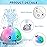 ZHENDUO Rechargeable Light Up Bath Toys, Spray Water Bathtub Toys for Toddlers & Kids, Pool & Bathroom Toy - Baby Toys