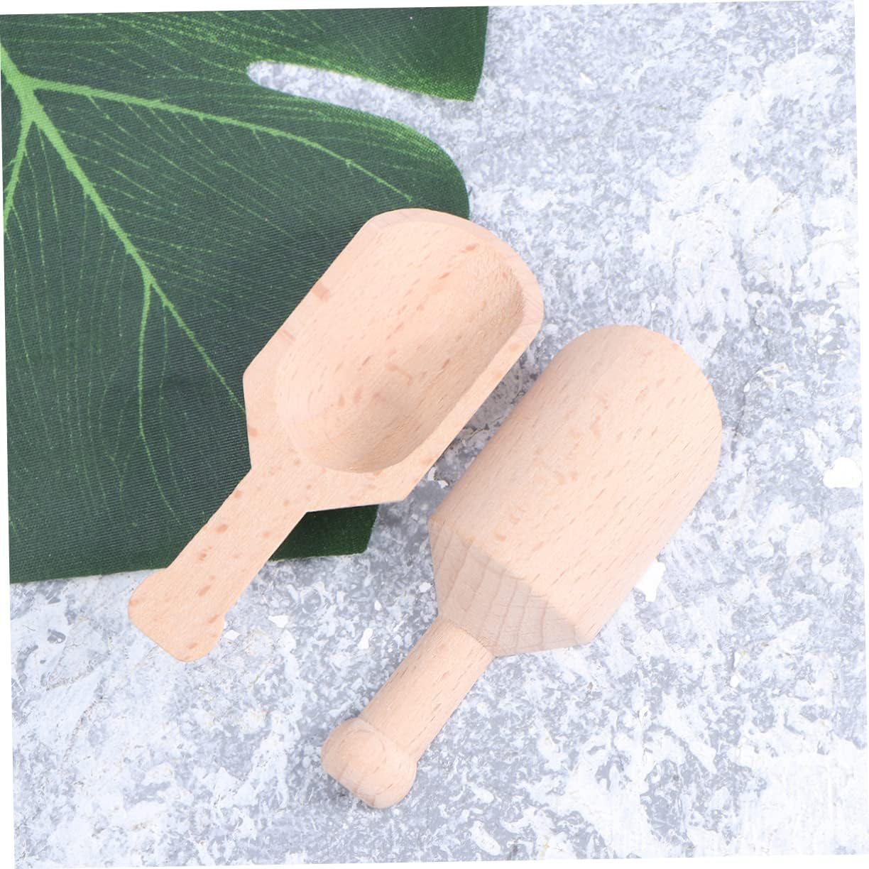 Mini Shovel Spoons Tea Spoon Scoops 20pcs for Kitchen Tea Shop Restaurant