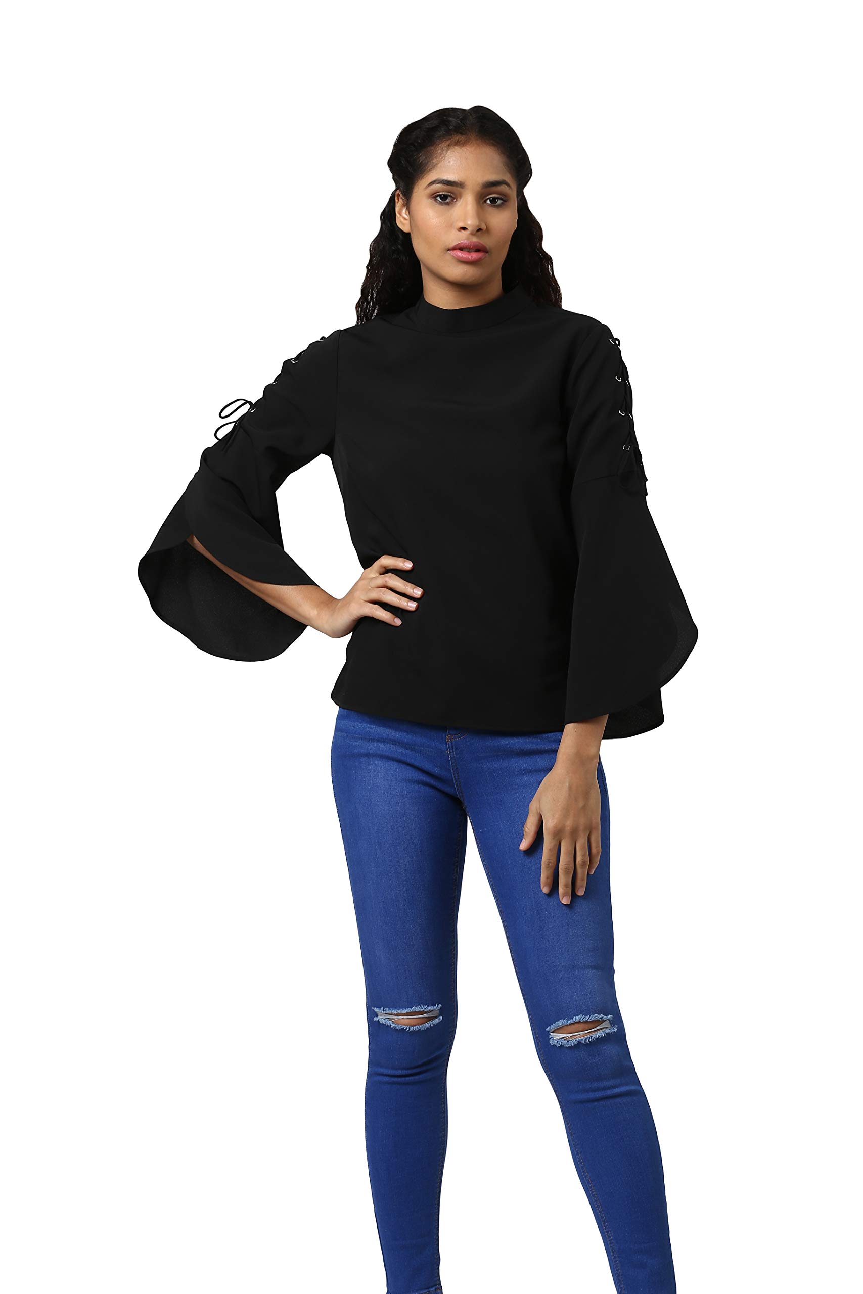 Plain Regular Fit Top-image-1