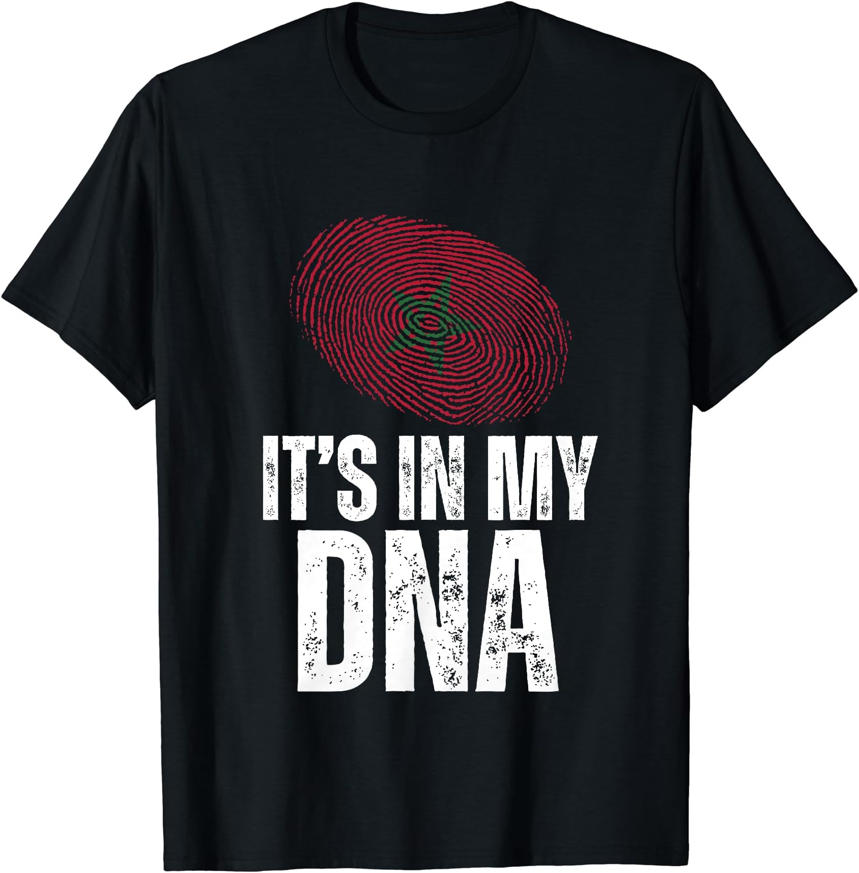 proud morocco It`s In my DNA moroccan Heritage Flag T-Shirt