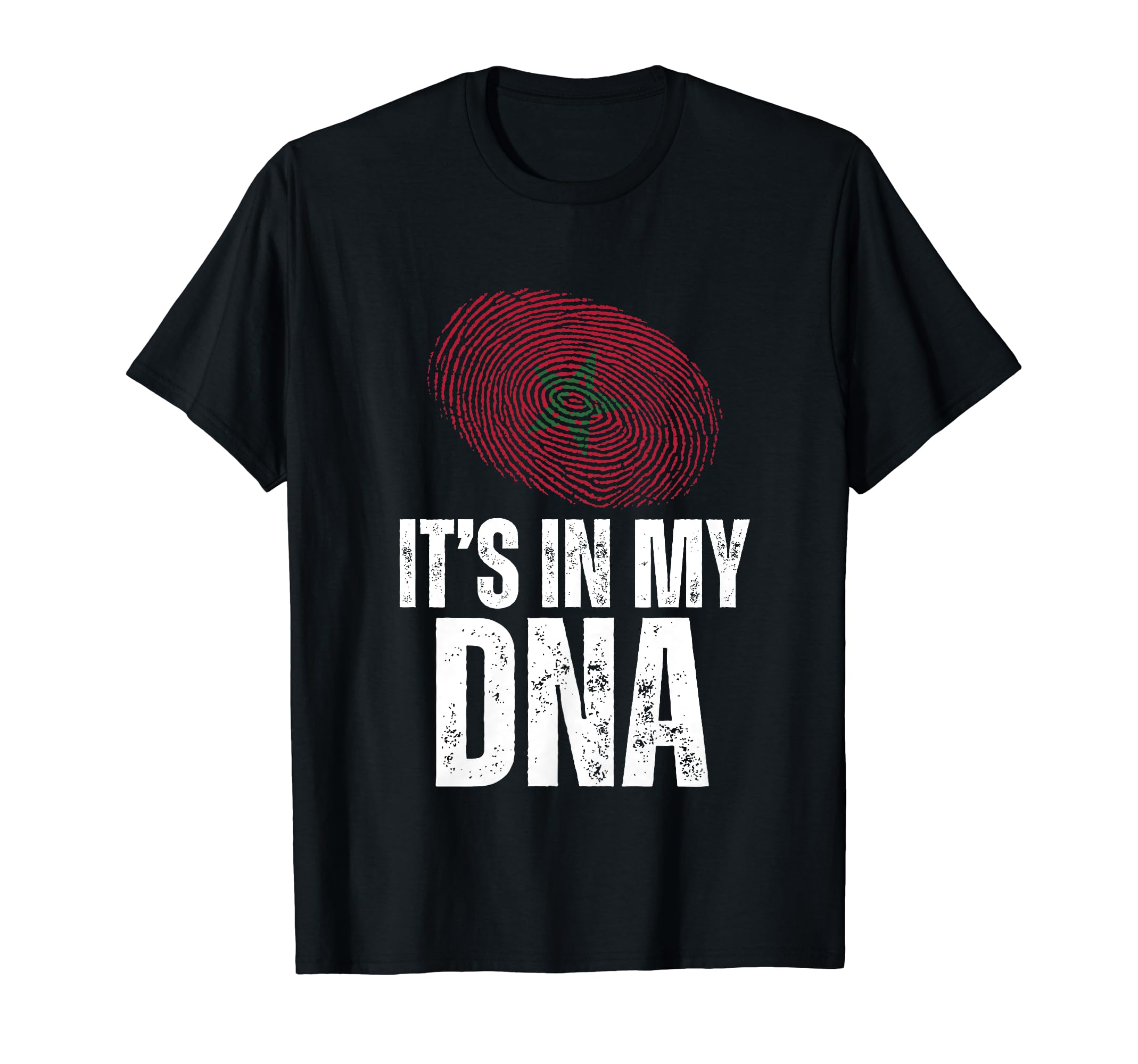 proud morocco It`s In my DNA moroccan Heritage Flag T-Shirt
