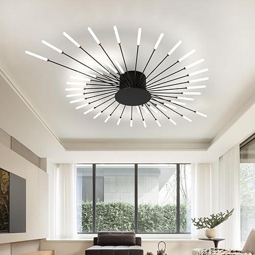 AHXIAOZN Ceiling Light Modern LED Ceiling Lamps,Flower Shape Ceiling Lights,