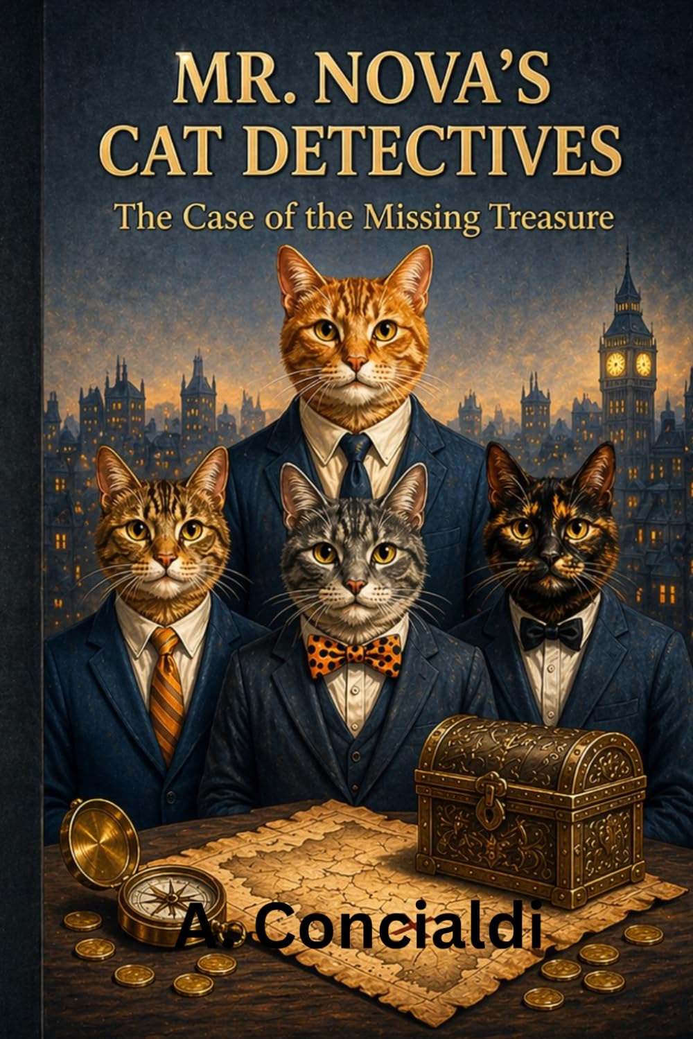 Mr. Nova's Cat Detectives: The Case of the Missing Treasure