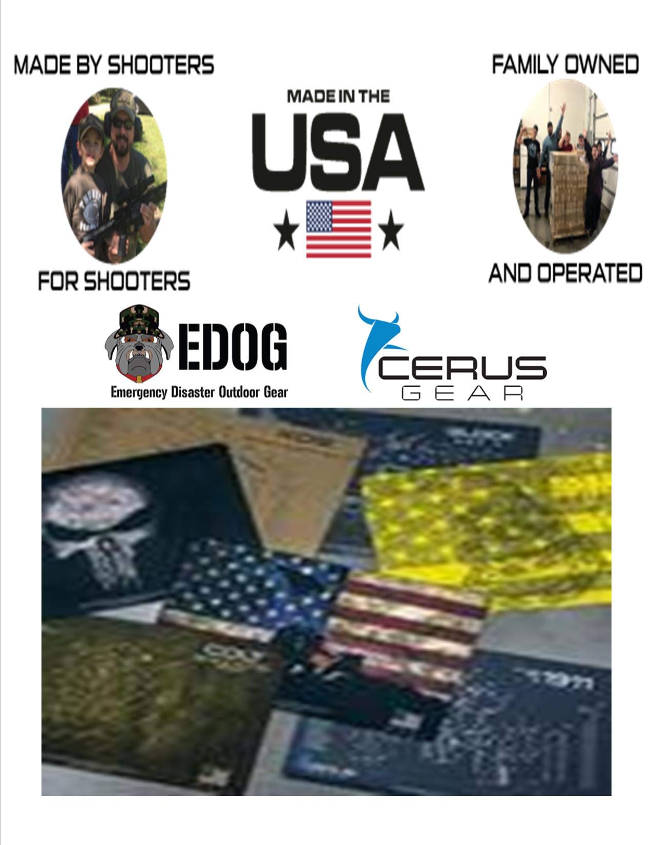 EDOG TP9 Gun Cleaning Mat Schematic (Exploded View) Diagram Compatible with Canik TP9 Series