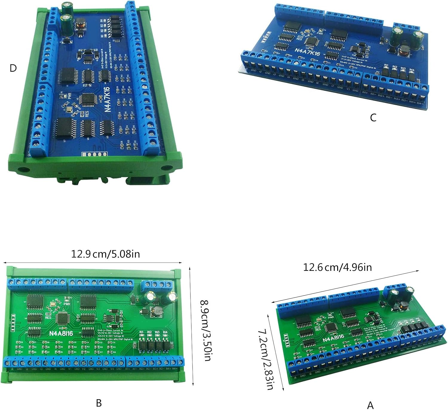 Robust PCB RS485 Data Captures Module Operating At DC12V/24V for Office and Computing Use Digital Processor