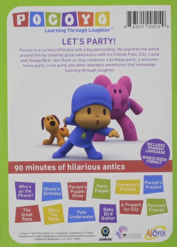 Pocoyo: Dance Pocoyo Dance [Import]: Amazon.ca: Movies & TV