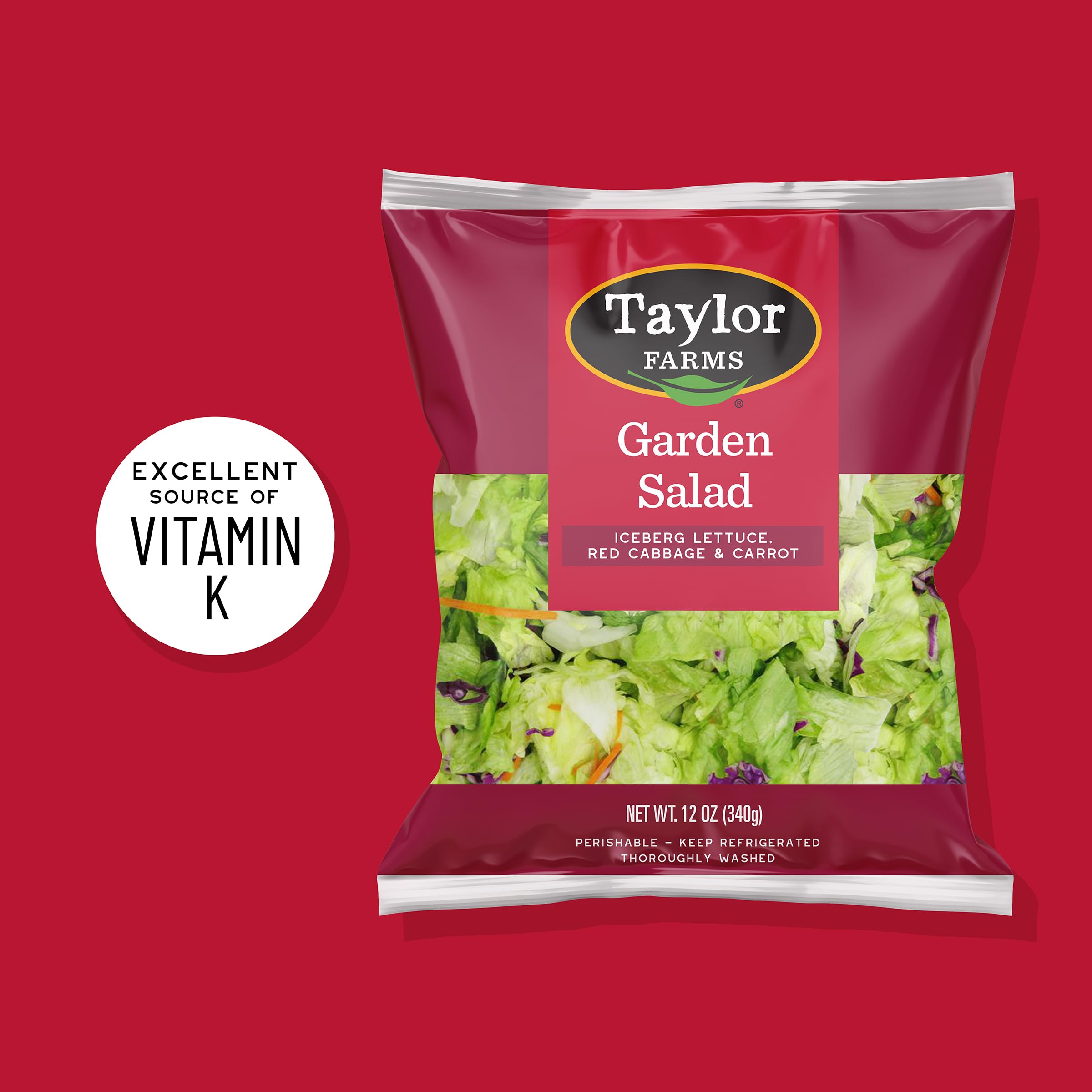Taylor Farms Classic Garden Salad 12oz — view 6