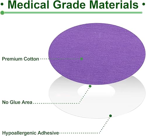 Miniatura 4 de Parches adhesivos Freestyle para Libre 2, impermeables Libre 2 cubiertas para sensores, cinta Flexbile CGM sin pegamento, parches de cobertura