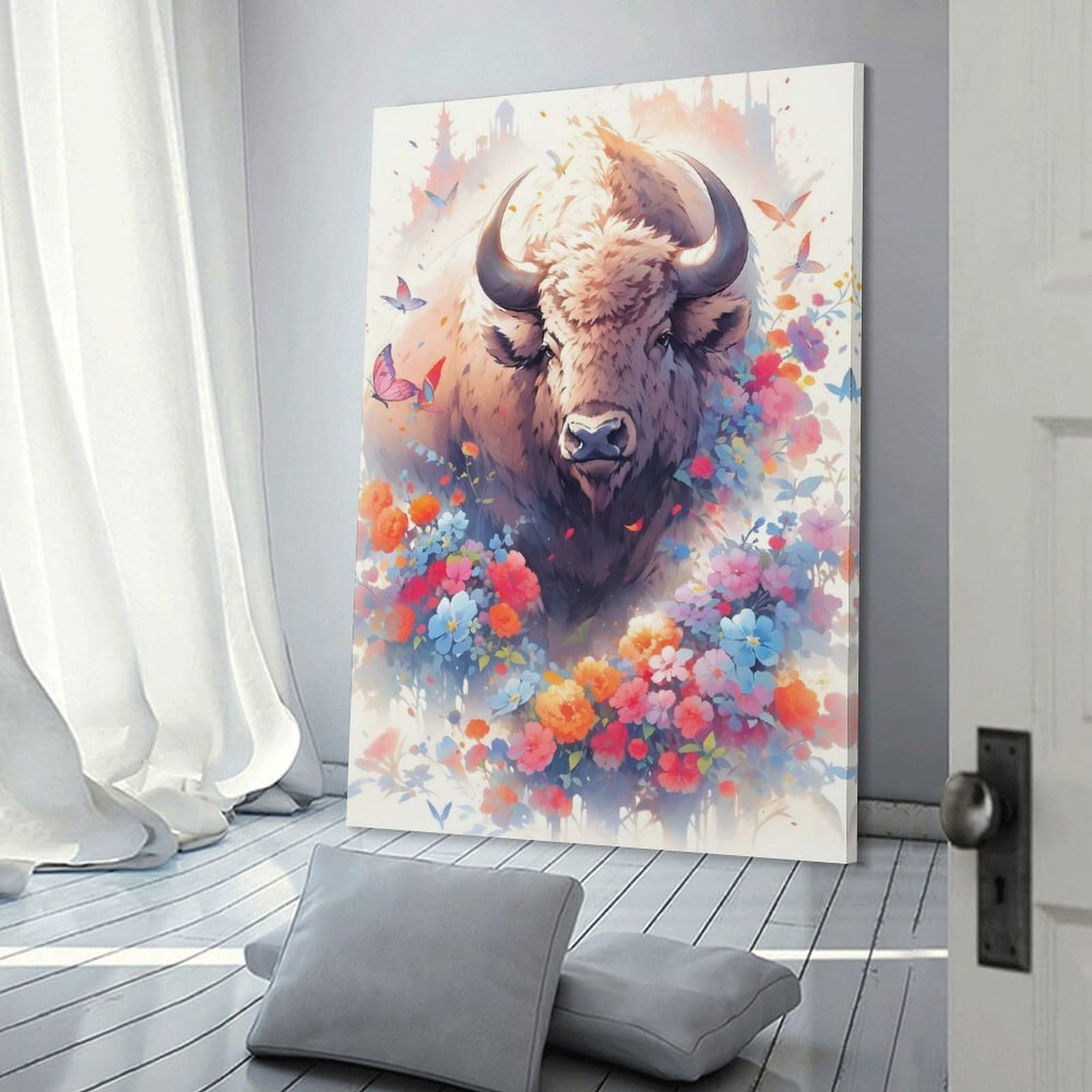 Junmoney Wild One Hanging Wall Art 20x30inch(50x75cm), for Lounge, Bedroom Or Personal Spaces, Home Decor Gift with Stylish Appeal