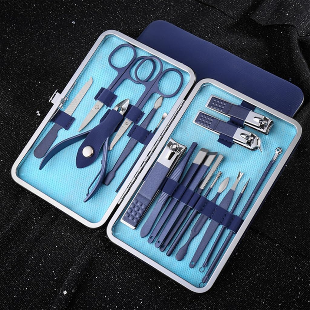Nagelknipser, faltbares Nagelknipser-Set, Edelstahl, Reparatur, Hawkbill-Zange, Pediküre, komplettes Set