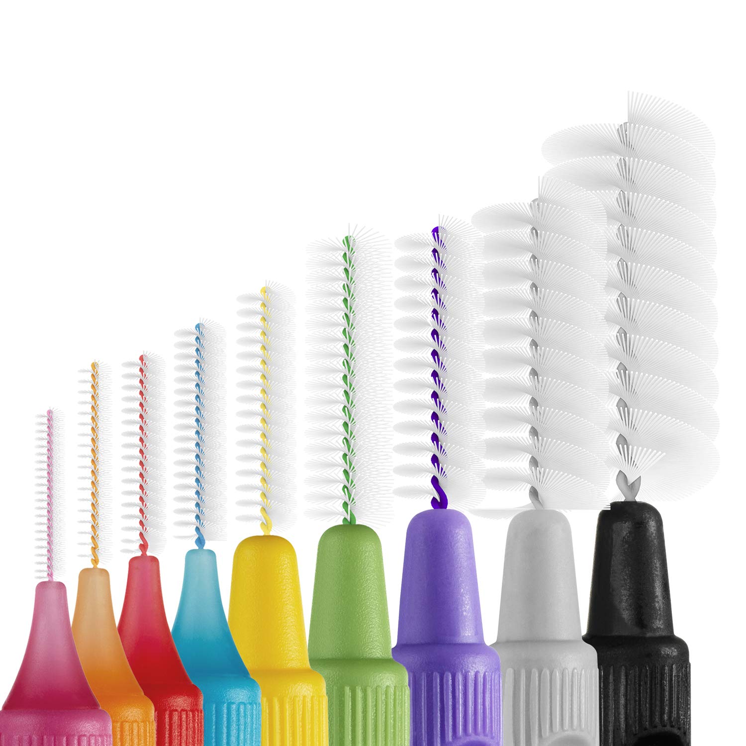 TEPE 0.5 MM - KIRMIZI Diş Arayüz Fırçası (1 x 8 Adet) (2 paketi)