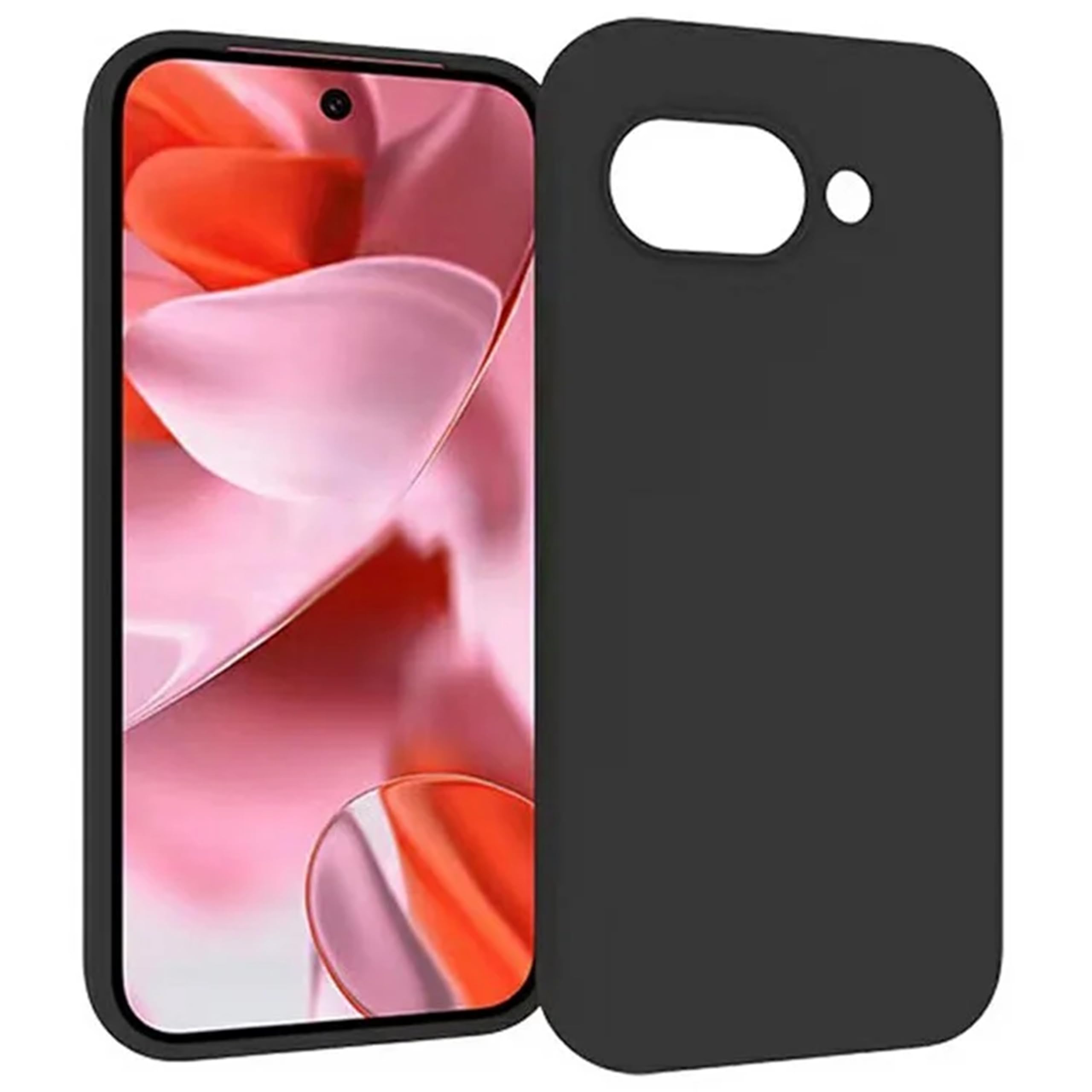 CaseLord Back Cover for Google Pixel 9A – Shockproof, Slim Fit, Matte Finish, Durable Protective Mobile Case, Precise Cutouts for Camera & Ports, Black (10126)