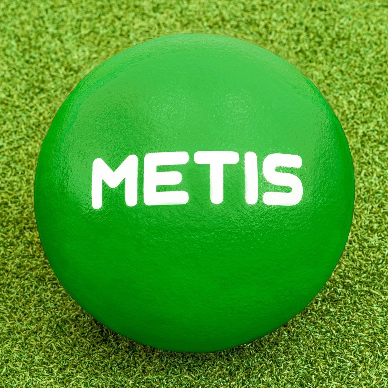 METIS Soft Foam 6in Dodgeballs – Size 1 [Pack of 6] | Colour Balls Set for Schools & Garden Games | Outdoor Games & Indoor Games | Optional Mesh Carry Bag : Sports & Outdoors