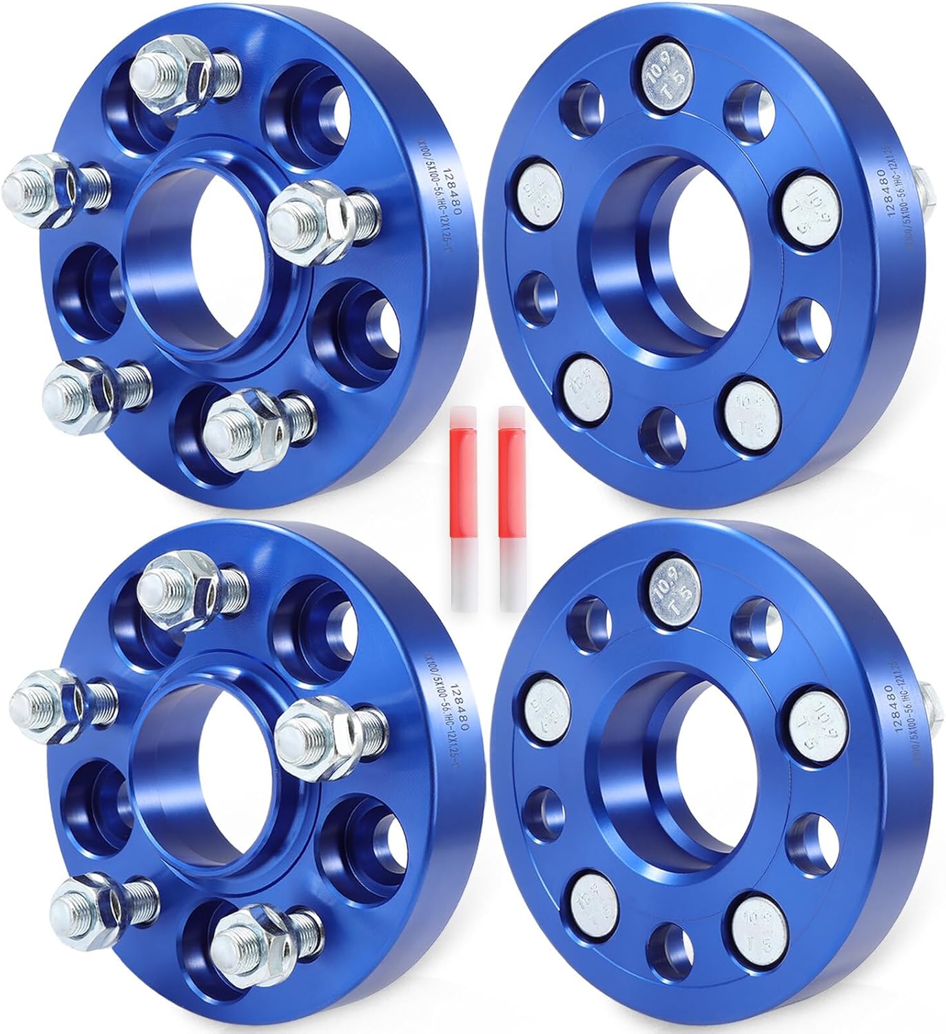 ECCPP 4PCS 5x100 to 5x100 Wheel Spacers Hub Centric 1 inch 5 Lug Fits for Subaru Legacy 1990-2014| for Subaru Outback 2000-2014| for Subaru XV Crosstrek 2013-2015