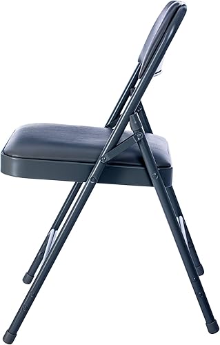 Miniatura 5 de OEF Furnishings OEF1200 Series - Sillas plegables acolchadas de vinilo resistente de alta calidad, capacidad de grado comercial de 500 libras