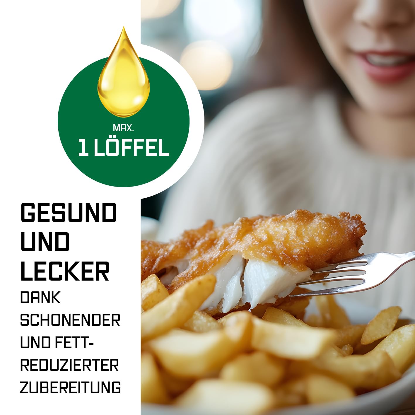 GOURMETmaxx Heißluftfritteuse, 10 L - 2 x 5 L Airfryer Vario-Kammer | Fritteuse mit 8 Programmen & Touchscreen | Heißluftfritteuse 2 Kammern – 2 Speisen gleichzeitig zubereiten | für max. 8 Personen