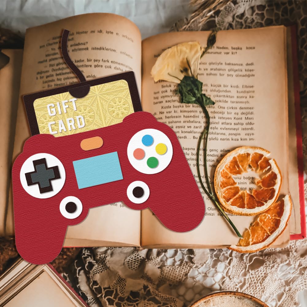 GLOBLELAND Game Console Frame Cutting Dies for DIY Scrapbooking Metal Die Cuts Gift Card Holder Cutting Dies Templates for Card Making Embossing Photo Album Craft Decor - Image 3