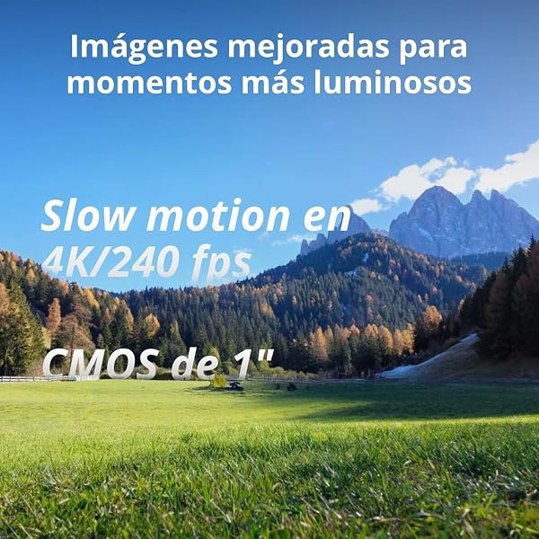 DJI Pack Esencial Osmo Pocket 4 Bundle, cámara para videovlogs de Bolsillo con estabilizador, 1″ CMOS y 4K/240 fps, estabilización de 3 Ejes (Combinación Esencial) - 2