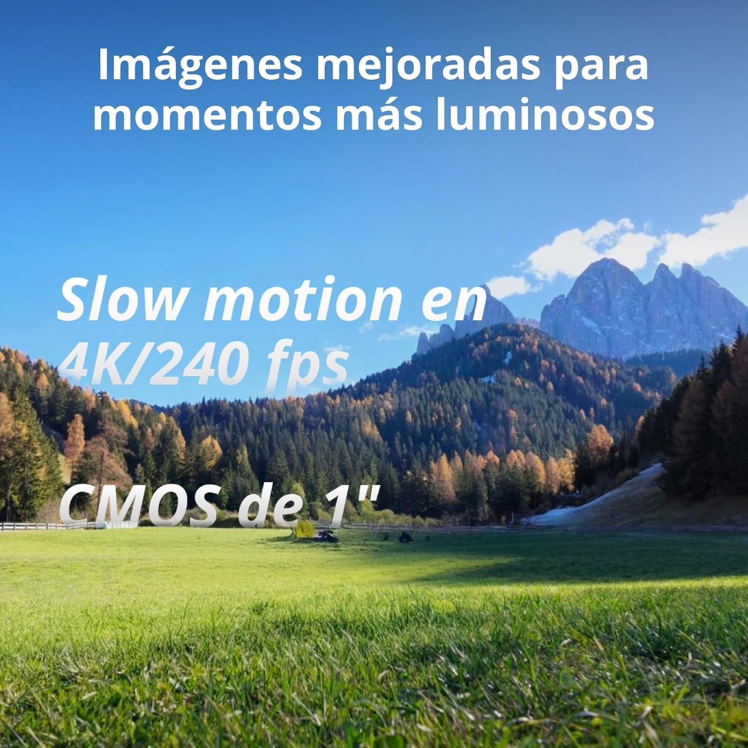 DJI Pack Estándar Osmo Pocket 4 Bundle, cámara para videovlogs de Bolsillo con estabilizador, 1″ CMOS y 4K/240 fps, estabilización de 3 Ejes (Juego de 3 filtros)
