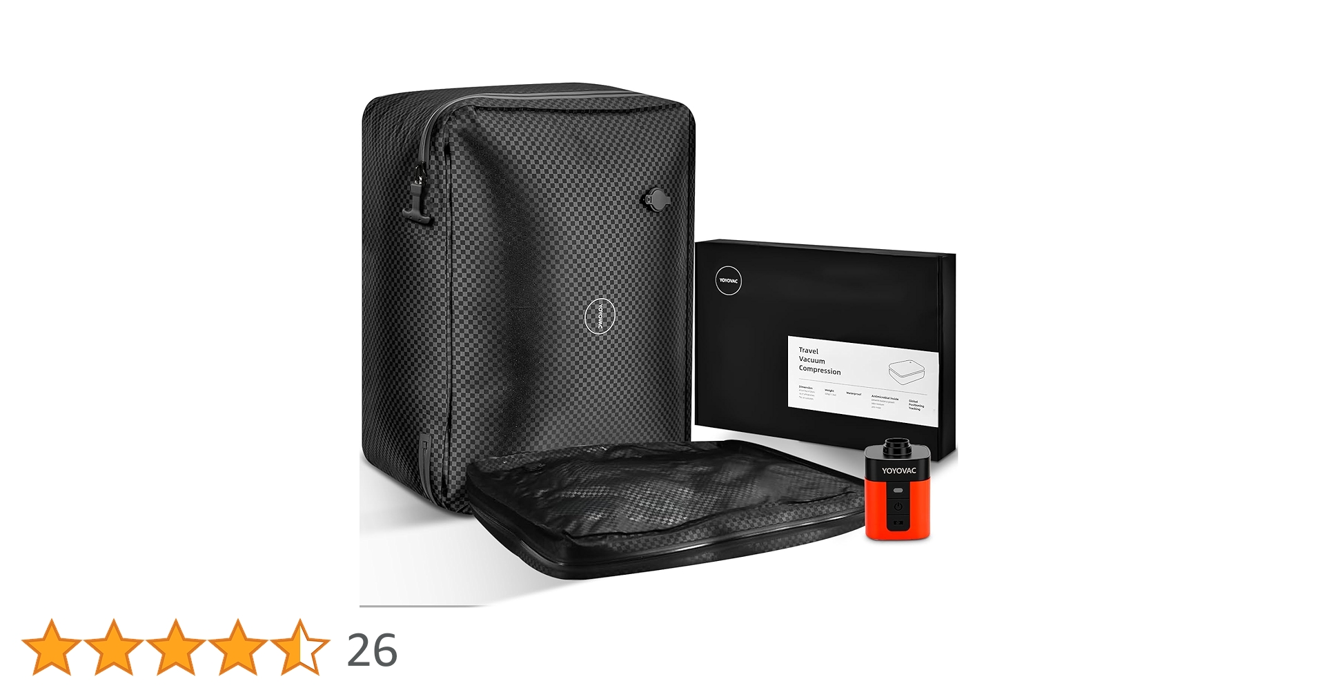 Amazon｜YOYOVAC旅行用圧縮トラベルバッグ 旅行用圧縮袋，圧縮バッグ