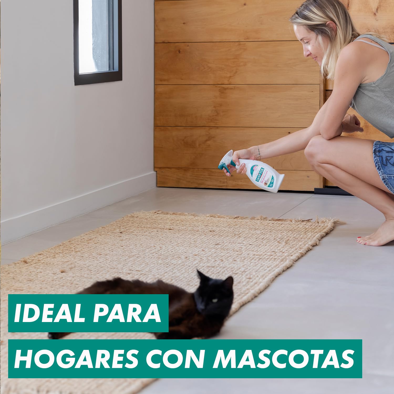 Sanytol – Spray Elimina Olores Desinfectante para Textiles, Elimina Malos Olores Persistentes y Neutraliza Alérgenos, Sin Lejía - Pack de 3 x 500 ml = 1,5L