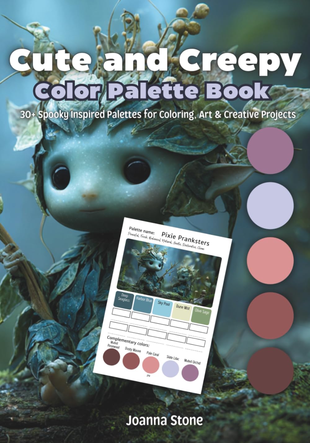 Cute and Creepy Color Palette Book: 30+ Spooky Inspired Palettes for Coloring, Art & Creative Projects