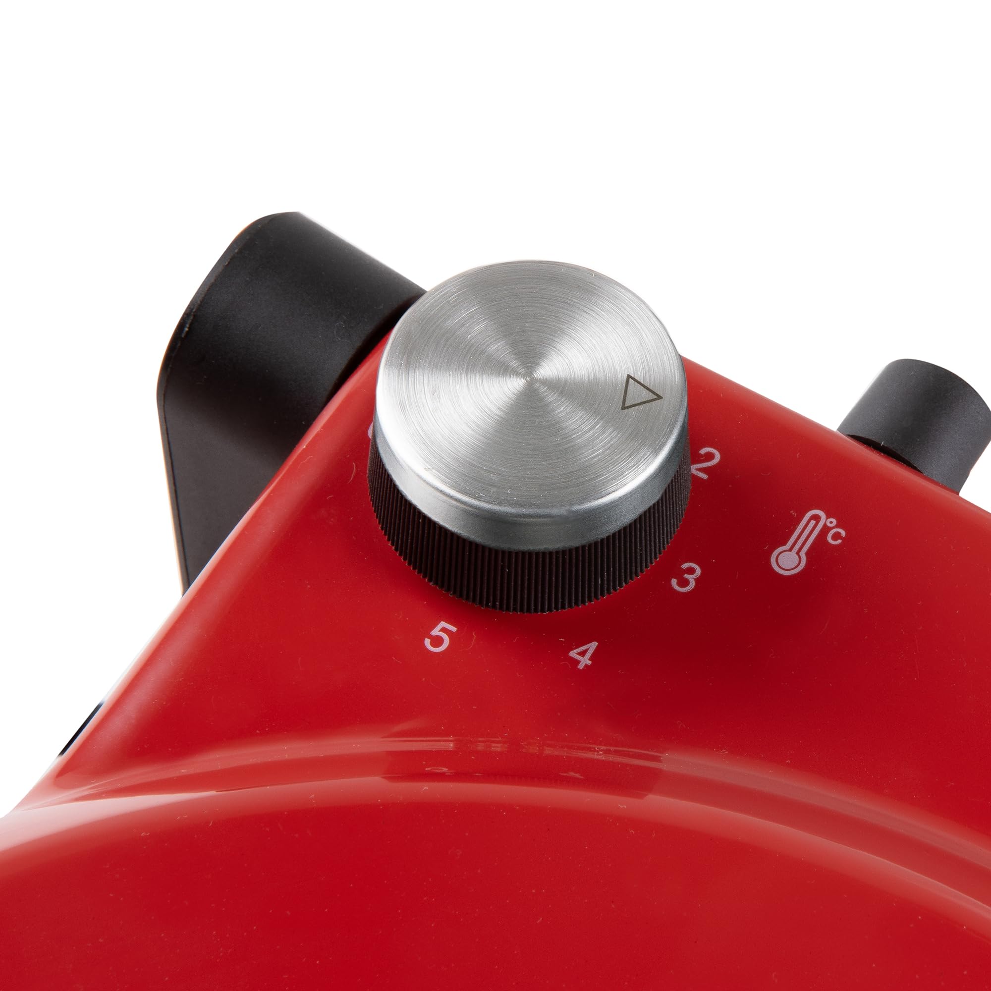 DOMO DO9284PZ Four à Pizza électrique 1200 W avec Pierre de Cuisson Ø 32 cm, Température Réglable jusqu'à 400°C, Inclus 2 Pelles à Pizza