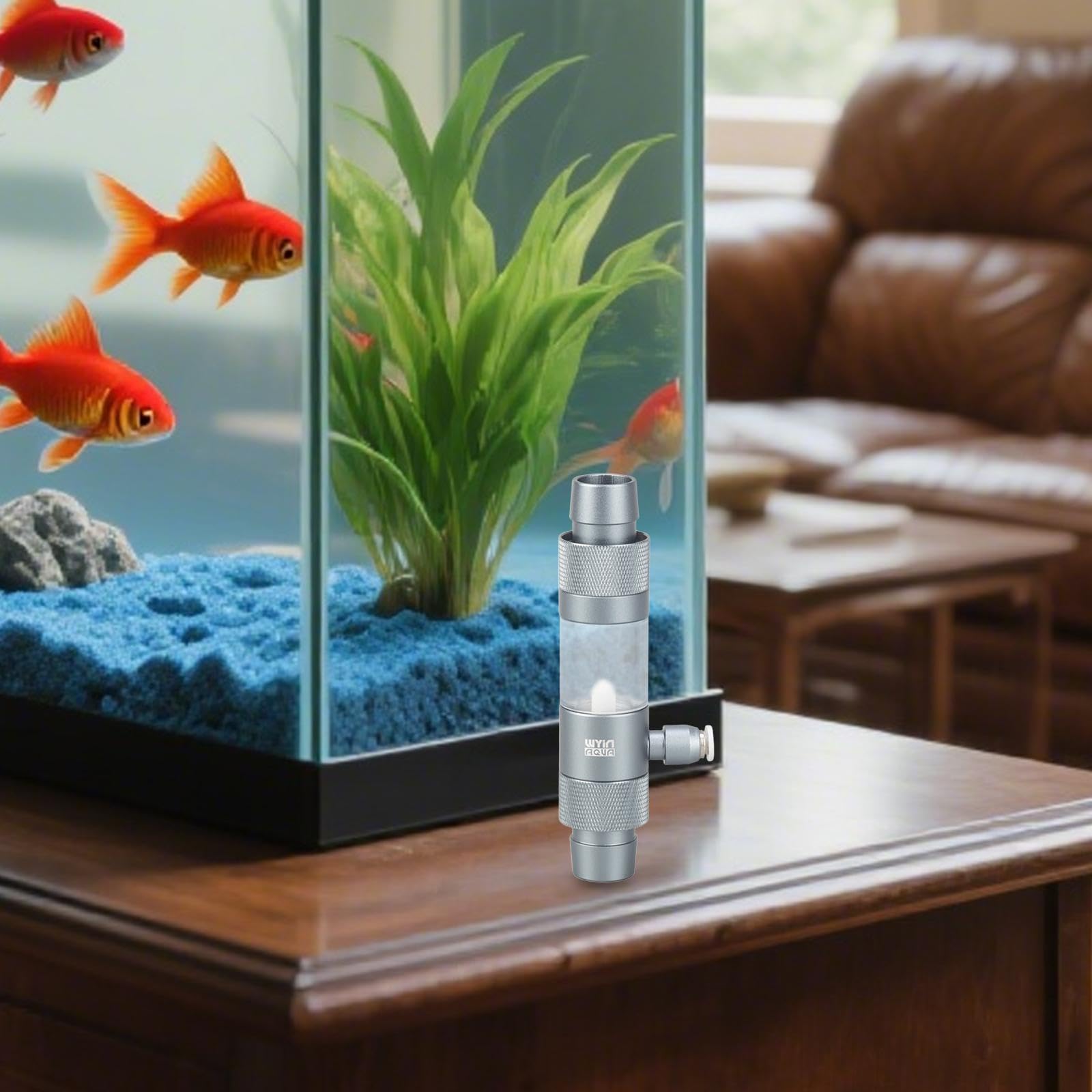 predolo Diffuseur de CO2 pour Aquarium, Accessoires pour Pompe à air, Pratique, équipements, régulateur de Bulles pour Aquarium planté, réservoir d'herbe, Wy500120