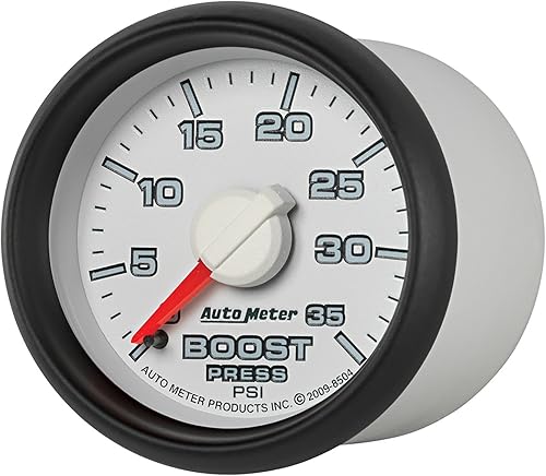 Auto Meter 8504 Factory Match 2-1/16" 0-35 PSI Medidor de impulso mecánico para Dodge