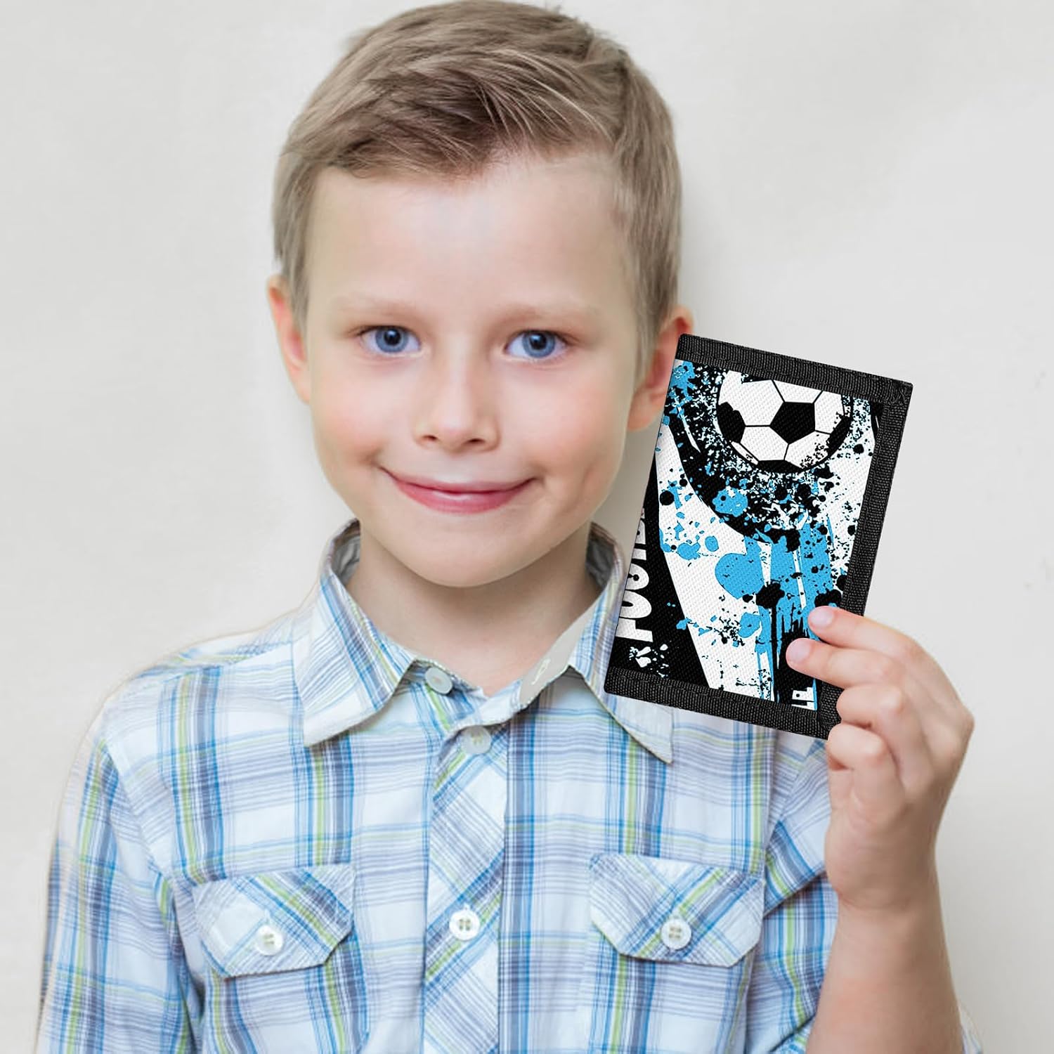 Kids Wallets for Boys,RFID Trifold wallet for 3-18 Ages image 4