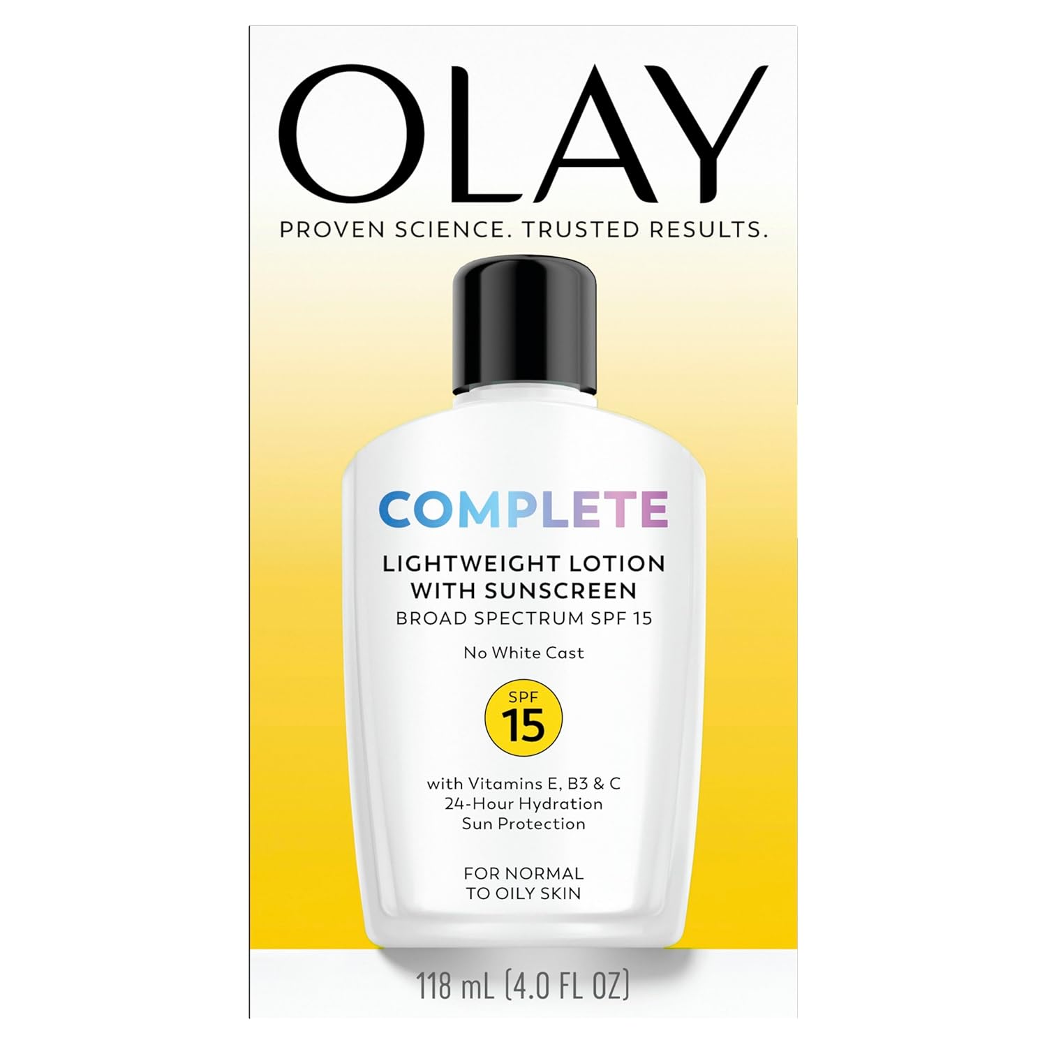 Olay Complete All Day Moisturizer with Broad Spectrum SPF 15 Normal, 4 Fl Oz (Pack of 1) - Image 14