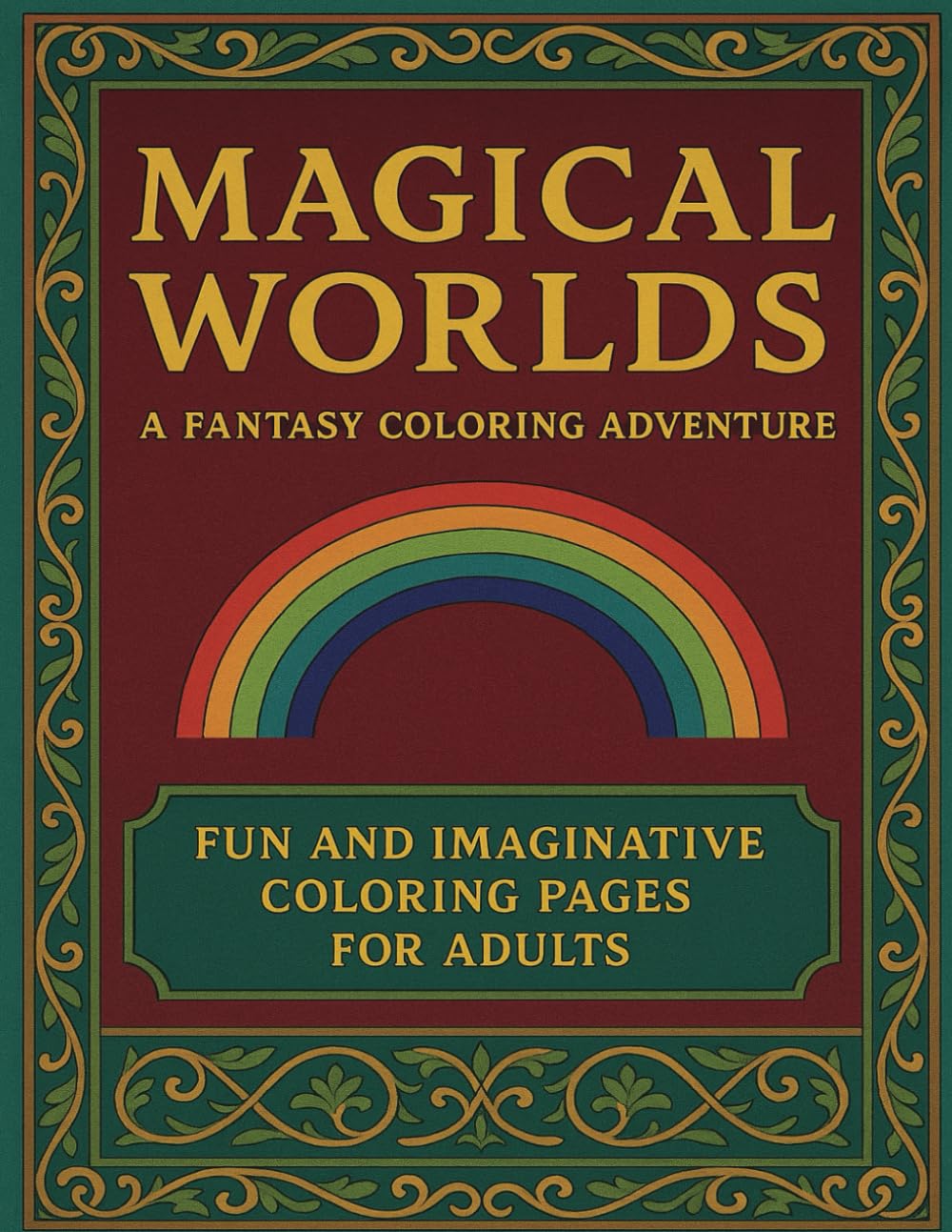 Magical Worlds: A Fantasy Coloring Adventure
