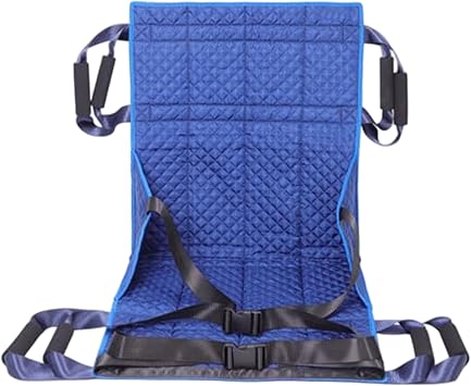 Stair Lift Lift Chair, Patient Transfer Chair, Stair Assist Wheelchair Transfer Pad with Ergonomic Handles Blue
