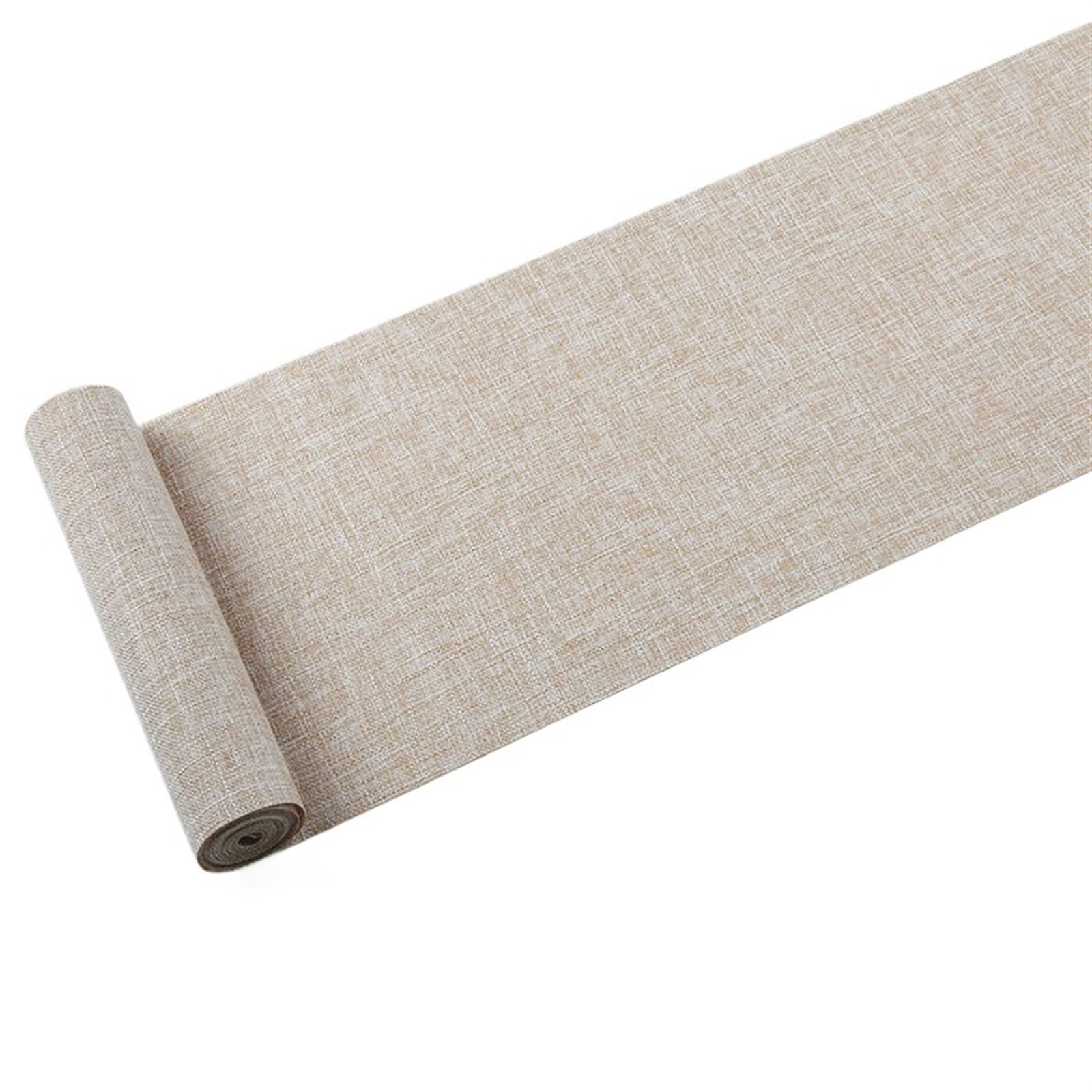 Table Runner Table Runner Waterproof Linen Natural Cloth for Wedding Party Restaurant Decor TV Cabinet Decorations(Beige,20X300cm)