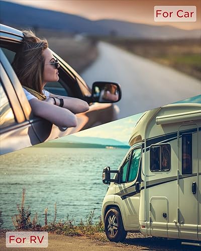 Miniatura 5 de Comfytemp Manta eléctrica de coche de 12 V24 V para aliviar el dolor de espalda, 4 ajustes de calor, 11 apagado automático, mini manta de viaje