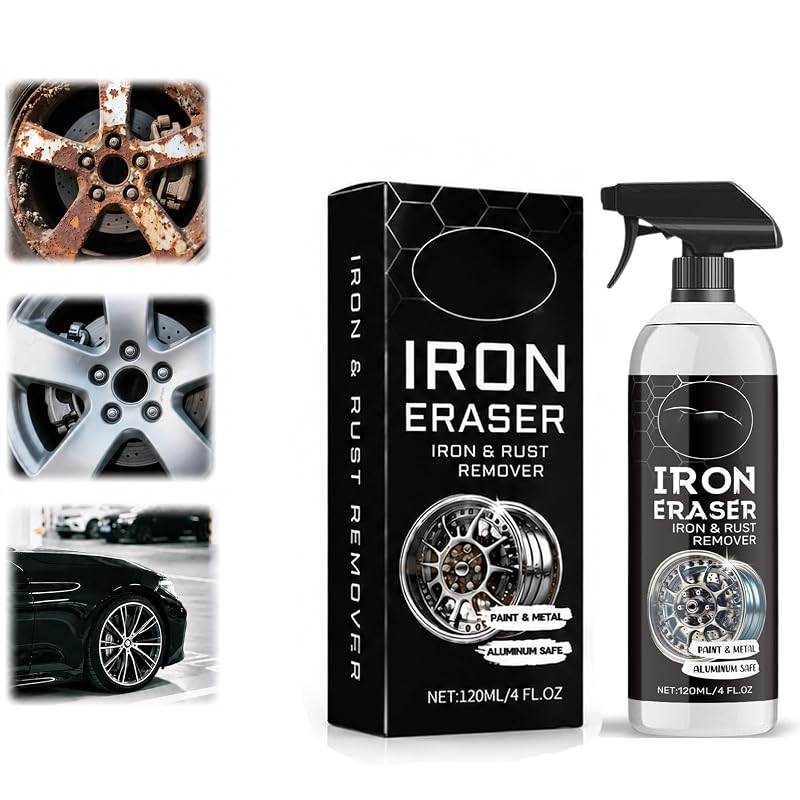 Removedor de Ferro e Ferrugem em Spray para Carros, Rodas, Pintura e Metal MSOSRIR 120 mL