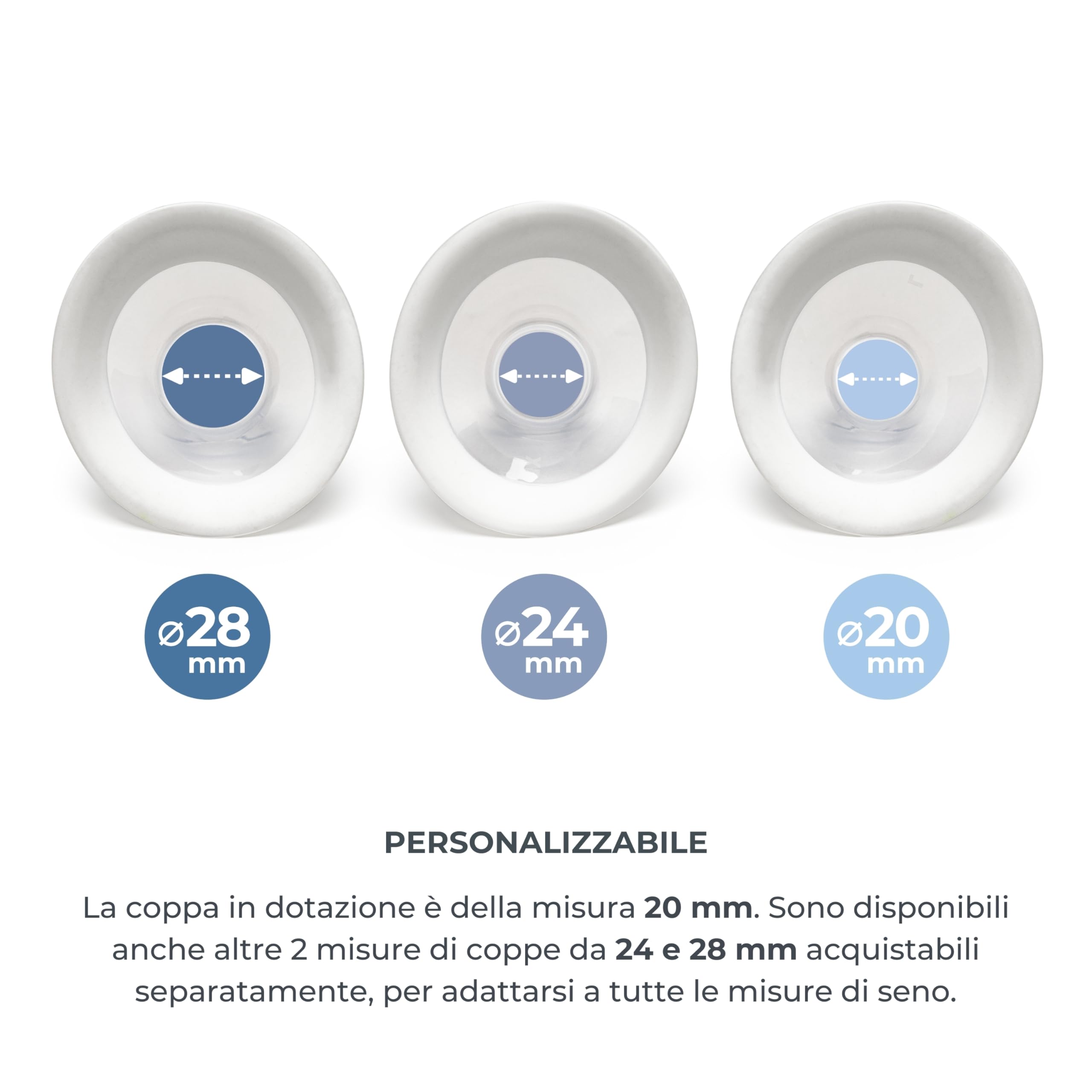 Nuvita Kit Trasformazione Doppio Tiralatte per Materno Smart X - 1287KDX | Kit Completo Accessori, Biberon Anti-Colica Approvato AIO