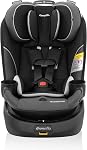 Evenflo Revolve360 Slim 2-in-1 Rotary Car Seat - Black Canton