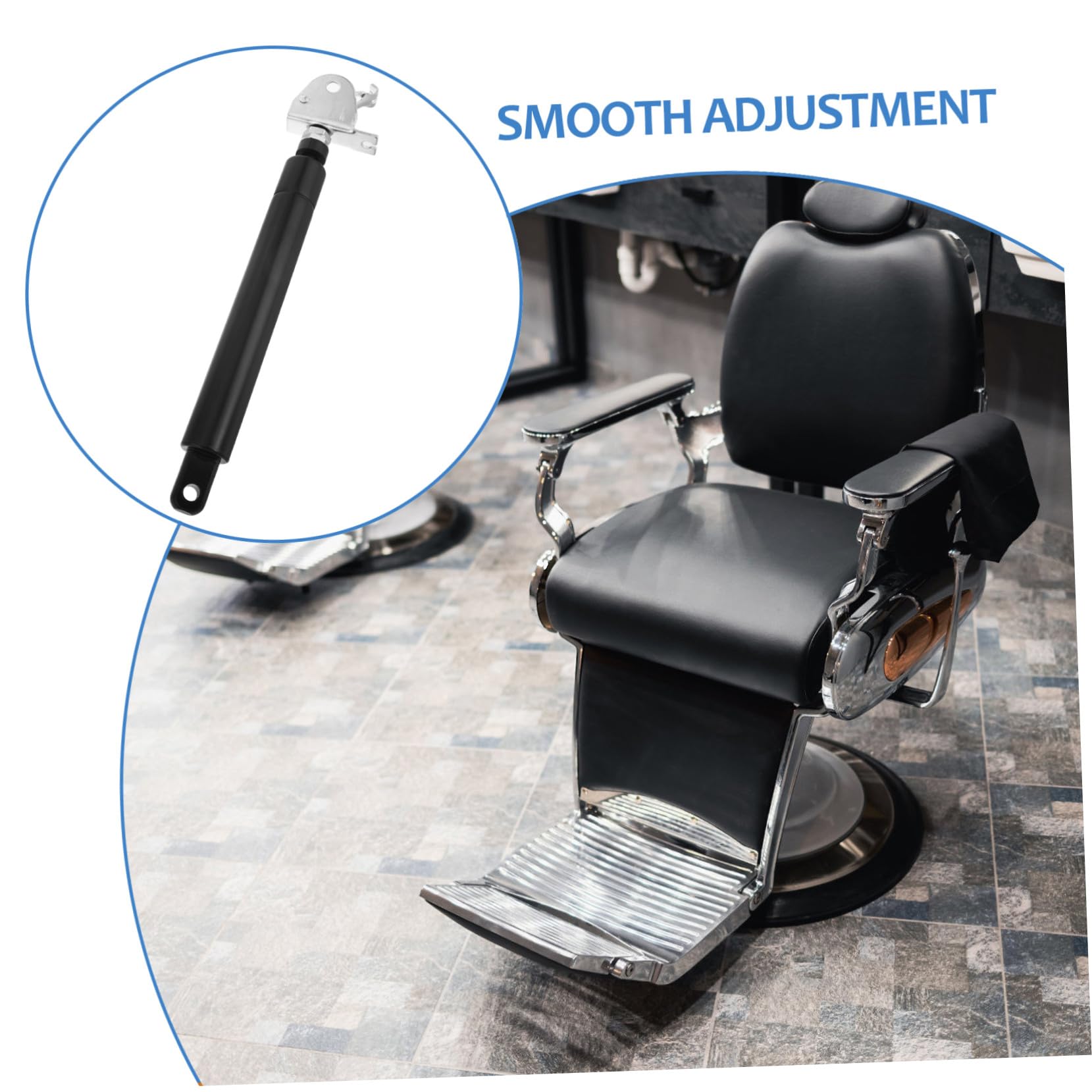 TOYANDONA Stuhlzylinder Gaslift Ersatz Für Friseurstuhl Und Bürostuhl Stahl Gasdruckfeder Für Drehstuhl Sanfte Sitzhöhenverstellung Kompatibel Mit Salon- Und Gaming-Stühlen 28.50X6.00X3.00Cm