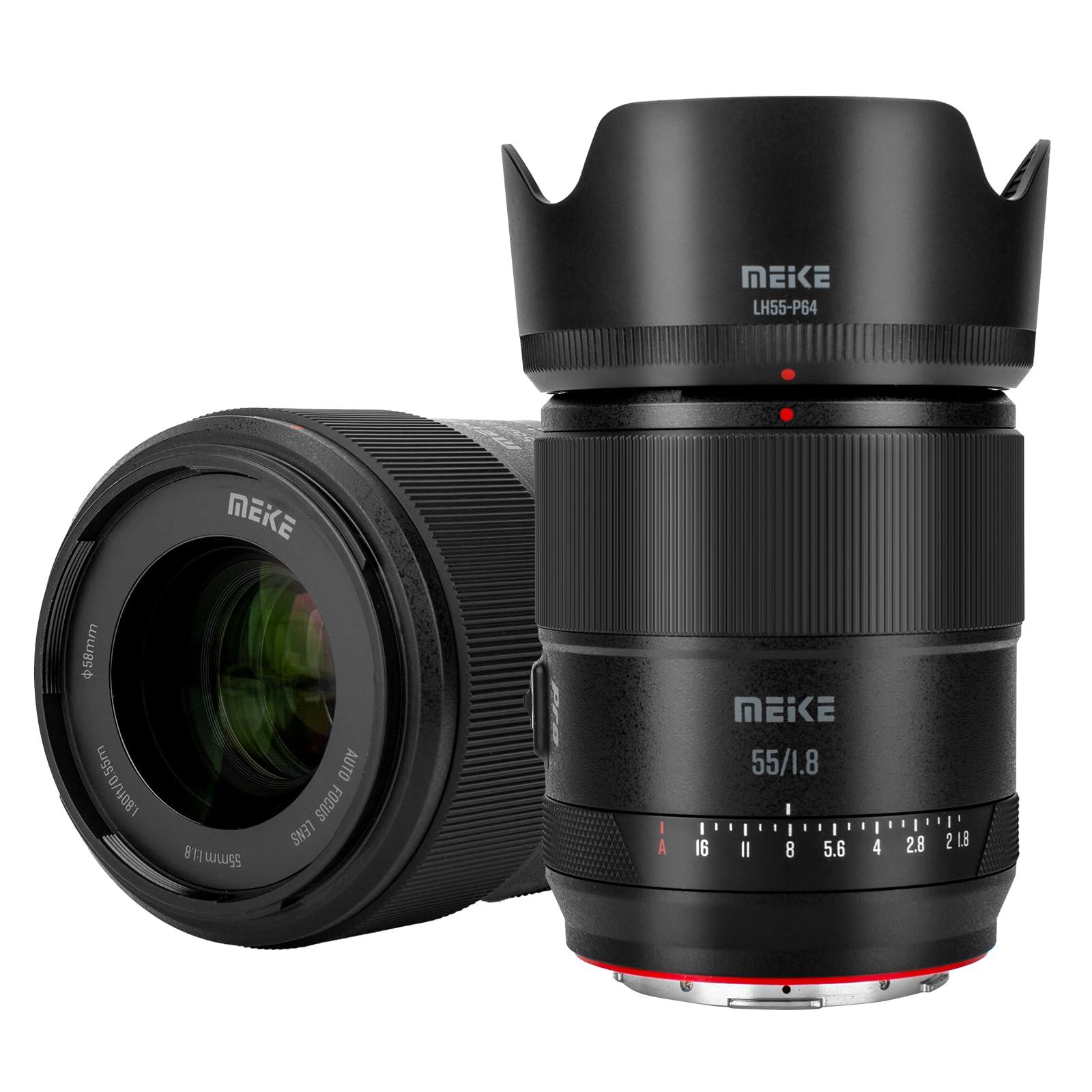 Meike 55mm F1.8 Pro AF Lens For Fujifilm X Mount - STM Motor 8K
